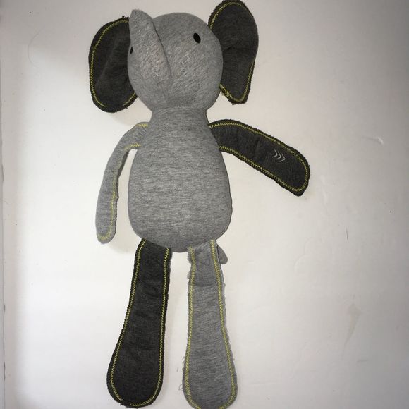 Amy Coe Baby Plush 14" Elephant lovey toy - Picture 3 of 7